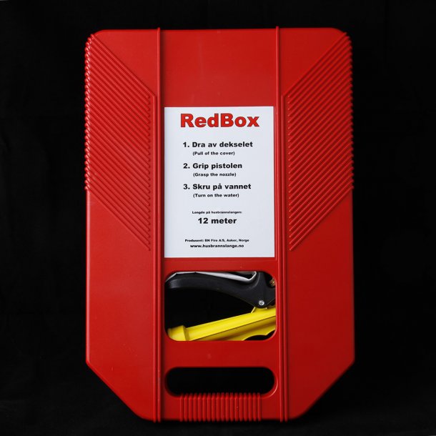 RedBox husbrannslange 12 meter